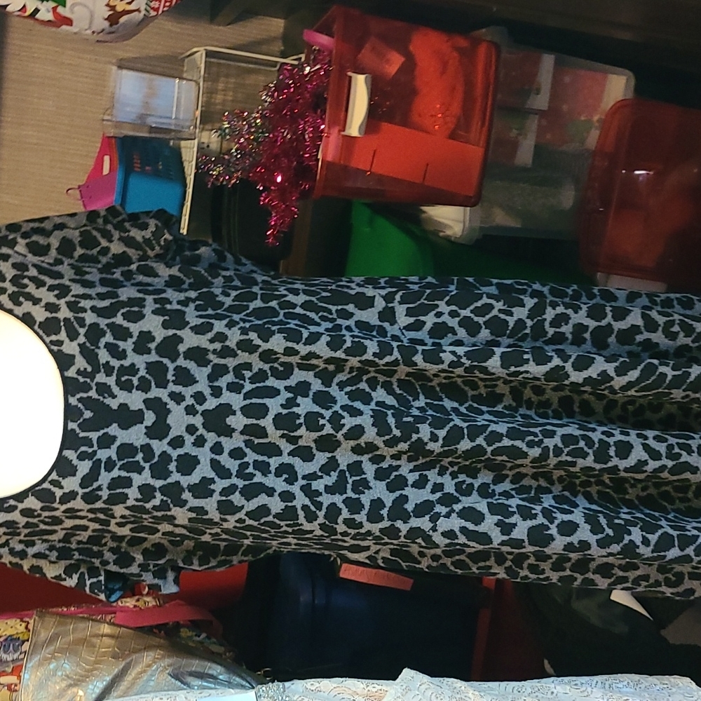 Jessica Simpson animal print dress